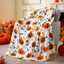 Axyaa Cozy Flannel Blanket for Sofa Bed Travel Camping Office - Living Room Decor