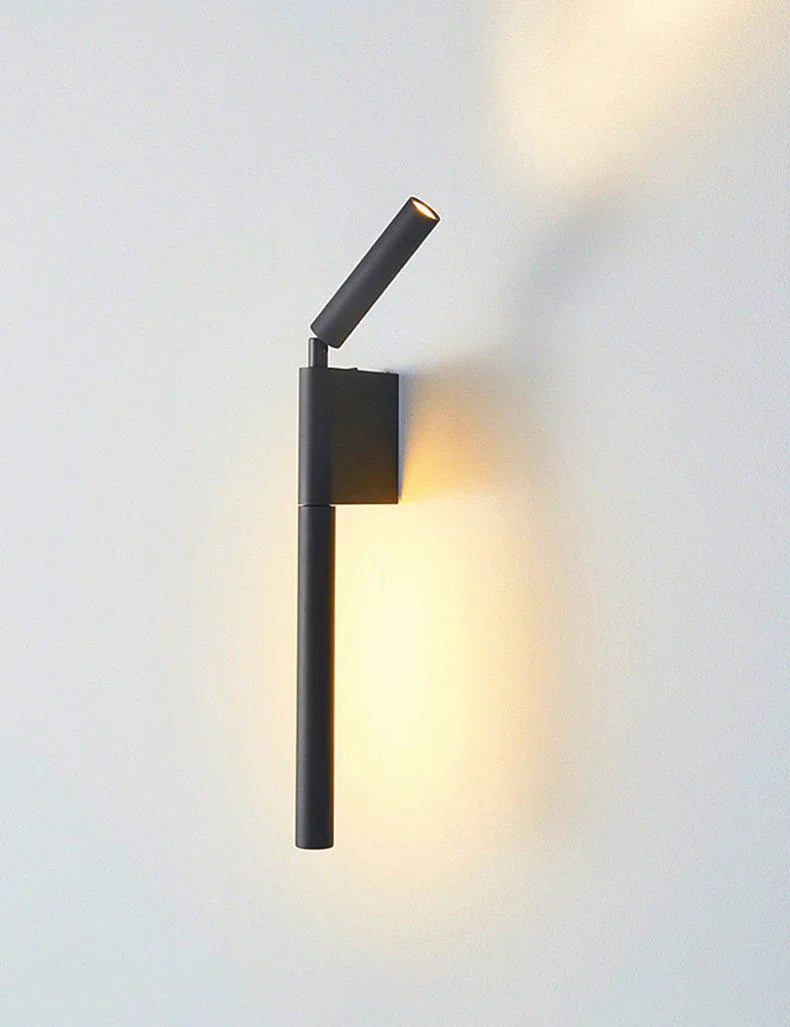 Axyaa Nordic LED Wall Sconce Bedside Lamp White