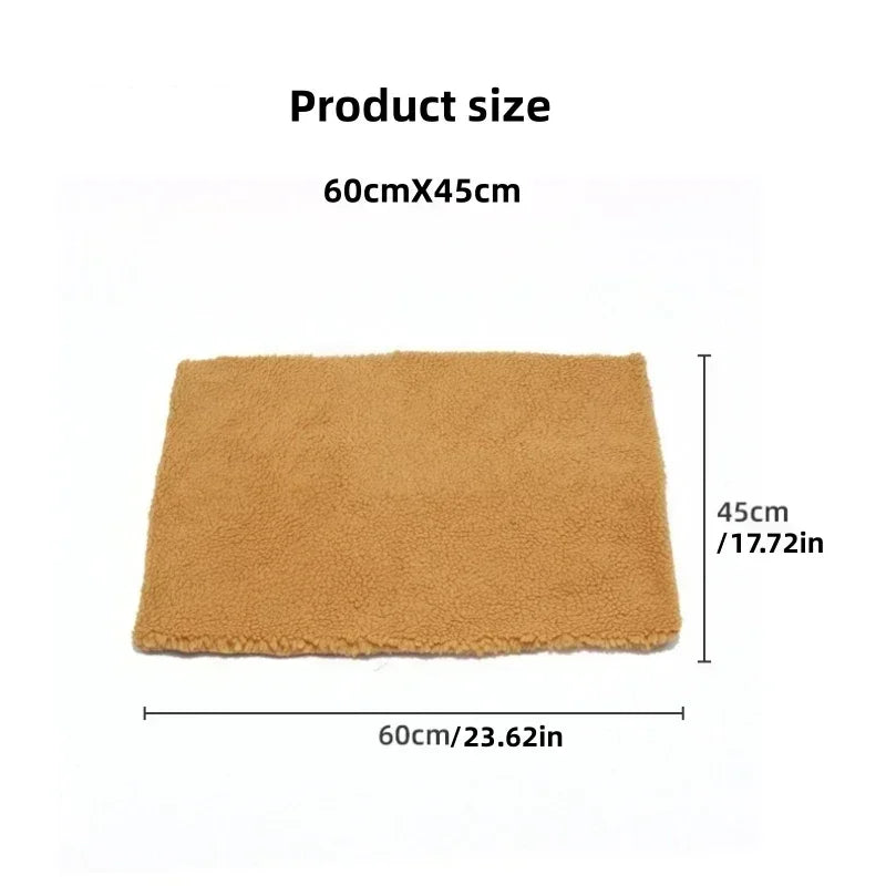 Axyaa Self-Heating Anti-Slip Pet Blanket for Cats and Dogs