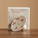 Axyaa Cherry Blossom Ceramic Fruit Plate: Elegant and Exquisite High Footed Design