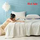Axyaa Cool Feather Silk Cotton Summer Quilt - Double Spell, Breathable & Comfortable