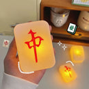 Axyaa Mahjong Night Light: Soft LED Eye Protection for Relaxing Sleep