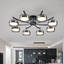 Axyaa Nordic Pendant Light Chandelier for Dining and Living Room