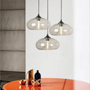 Axya Glass Pendant Lamp Nordic Modern Industrial LED Lights Fixtures