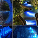 Axya Solar RGB Underwater Lights for Garden, Pool, and Landscape
