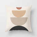 Axyaa Mid Century Geometry Abstract Pillow Case for Home Sofa Decor