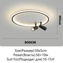 Axyaa LED Ceiling Light: Modern Spotlight Chandelier for Home Lighting in Living Room
