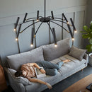 Axyaa Sputnik Light Adjustable Chandelier for Home Decor Lighting