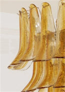 Axyaa Colored Glass Chandelier: New Murano Collection for Living Room, Bedroom, Dining Room