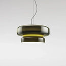 Axyaa Nordic Glass Chandelier in Various Colors - Modern Luxury Lighting for Home, Office, and Hospitality