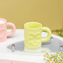 Axyaa Ceramic Mug Set - Breakfast Coffee Cup with Handle in Creative Design