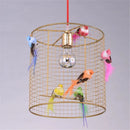 Axyaa Nordic Birdcage Chandelier Pendant Lamp for Creative Clothing Store & Restaurant Tables
