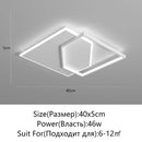Axyaa LED Chandelier: Modern Lighting for Bedroom, Living Room, Study, Luminaria