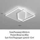 Axyaa Modern LED Chandelier for Bedroom Study Living Room Lighting Decoration