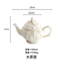Axyaa Ceramic Gold Painted Tea Cup Set glamorizes afternoon tea styling