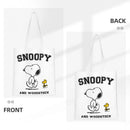 Axyaa Cartoon Dog Tote Bag - Foldable Shoulder Bag for Women and Students