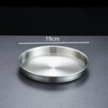 Axyaa Stainless Steel Shallow Tray: Multi-Function Kitchen Storage Tray