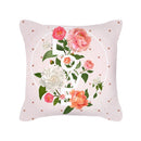 Axyaa Happy Valentine's Day Pink Pillowcase - Cute Square Cushion Cover