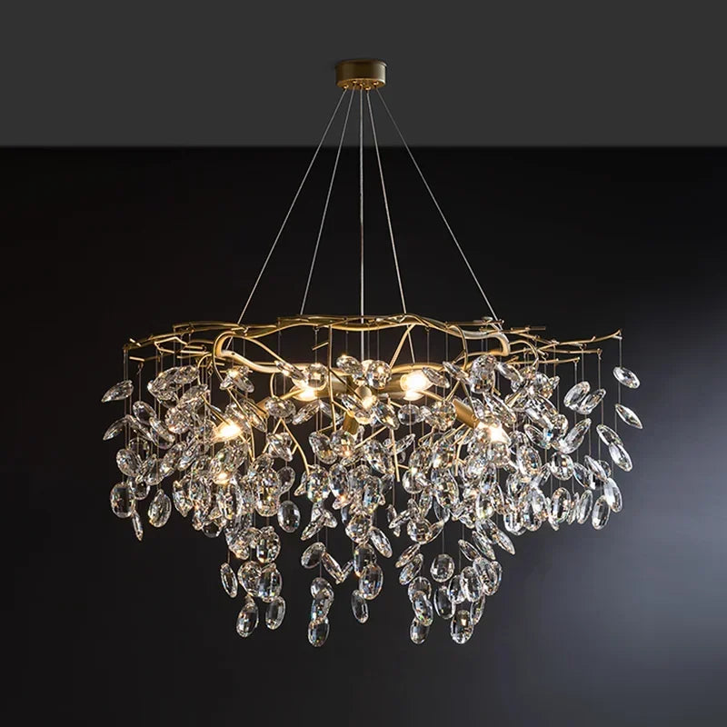 Axyaa Water Droplet Chandelier for Elegant Home Décor