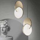 Axyaa Modern Round LED Pendant Lights for Home Decoration