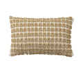 Axyaa Boho Knot Cotton Woven Cushion Cover for Home Decoration in Thick Texture
