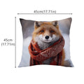 Axyaa Nordic Animal Cartoon Print Cushion Cover for Stylish Sofa Decor