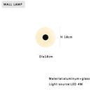 Axyaa Glass Floor Lamp: Modern Black White Italian Standard Light for Living Room