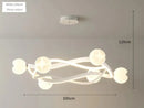 Axyaa Modern Ring Chandelier Dining Room Light Nordic Living Room Minimalist Lamp