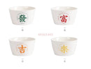 Axyaa Ceramic Rice Bowl and Creative Dish Plate - Cute Household Tableware