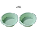 Silicone Baking Tray Set for Household Oven by Axyaa: Easy Demold, Rectangular & Square Cake Mold