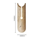 Axyaa Stone Design Wall Lamp for Home Decor - Small Fresh Bedroom Lighting