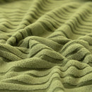 Axyaa Jacquard Fleece Sofa Cover - Universal Stretch, Anti-Scratch, All Seasons
