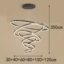 Axyaa Modern LED Chandelier Pendant Ceiling Light for Dining Room