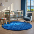 Axyaa Silky Soft Shaggy Area Rug for Living Room Bedroom Kids Nursery Mats