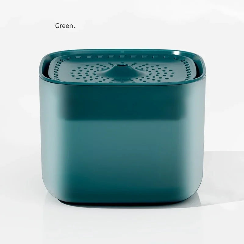 Axyaa Cat Water Fountain: Large Capacity Electric Pet Drinking Bowl