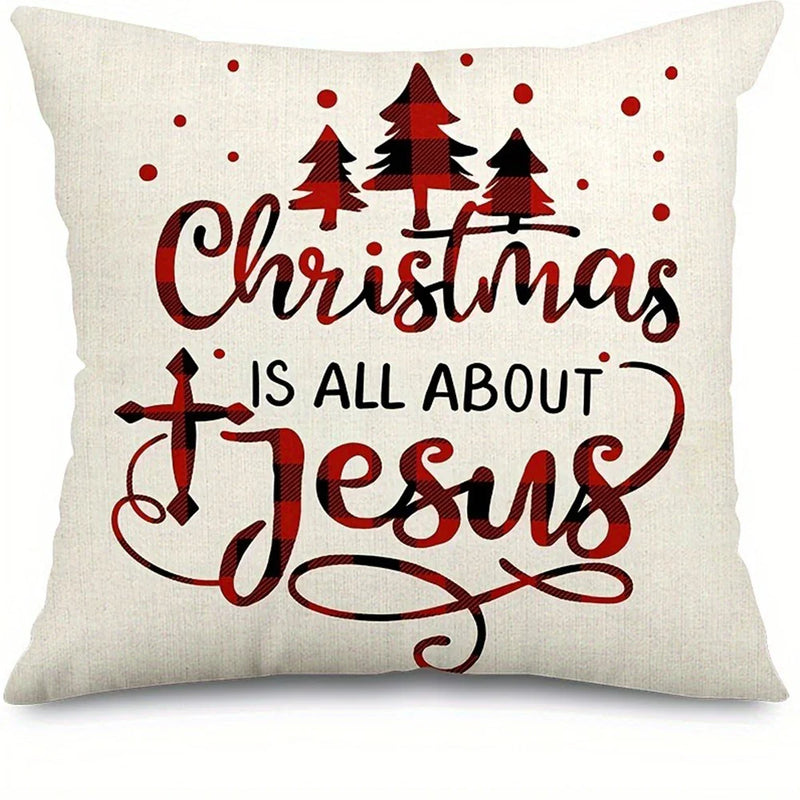 Christmas Decoration Pillowcase Axyaa Merry Christmas New Year Gift Sofa Cushion Cover
