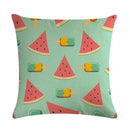 Nordic Cartoon Animal Print Linen Pillowcase for Axyaa Brand