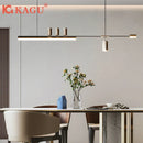 Axyaa Modern LED Ceiling Chandelier for Dining Table Decor