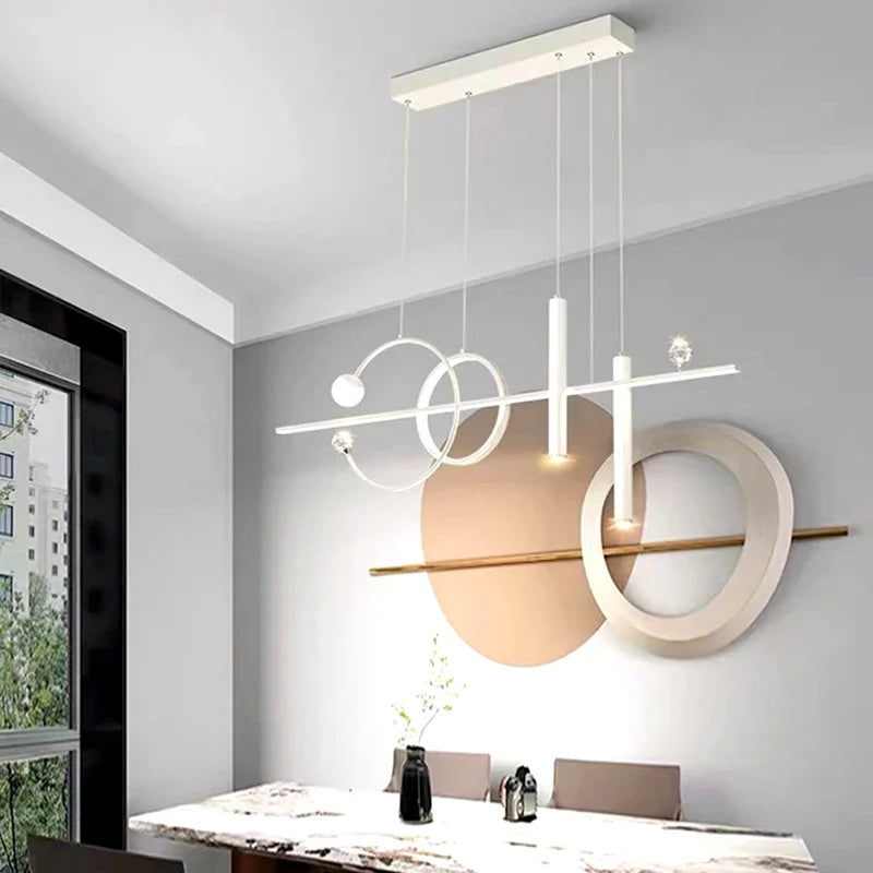 Axyaa Nordic Pendant Lights for Dining Room Chandeliers - Indoor Ceiling Lamp