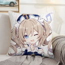 Axyaa Decorative Pillow Covers for Sofa Cushions - Genshin Impact Inspired Home Decor