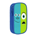 Axyaa Monsters Inc. Mike And Sullivan Pen Box: Large Capacity School Pencil Case Gift