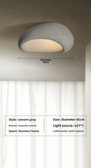 Nordic Style Wabi Sabi Ceiling Chandelier by Axyaa - Modern Art Deco LED E27 Light