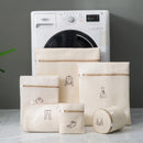 Axyaa Laundry Bag for Dirty Clothes: Thick and Durable Clothes Organizer for Washing Machine and Bathroom