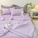 Axyaa Princess Bubble Yarn Quilt Set - French Style Quilted Comforter Blanket