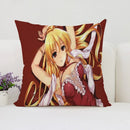 Axyaa Anime Pillow Covers for Sofa, Car, or Sleeping Pillows - 50x50 Decorative Cushion Cover