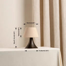 Axyaa Wabi-sabi Modern Table Lamp with USB Charging and Touch Switch