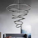 Axyaa LED Pendant Chandeliers for Modern Home Decor & Indoor Lighting