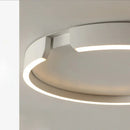 Axyaa Modern C-shaped Bedroom Ceiling Light for Minimalist Spaces