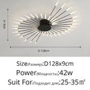 Axyaa Sunflower Chandelier LED Ceiling Light for Home Illumination