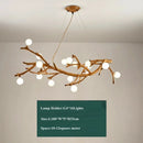 Axyaa Tree-Shaped Nordic Living Room Pendant Light for Unique Decor